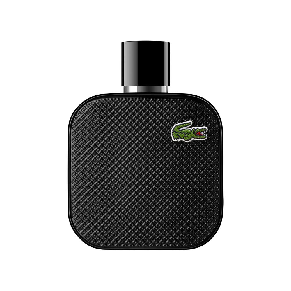 Frasco oficial do perfume LACOSTE L12.12 NOIR MEN EDT 100ML