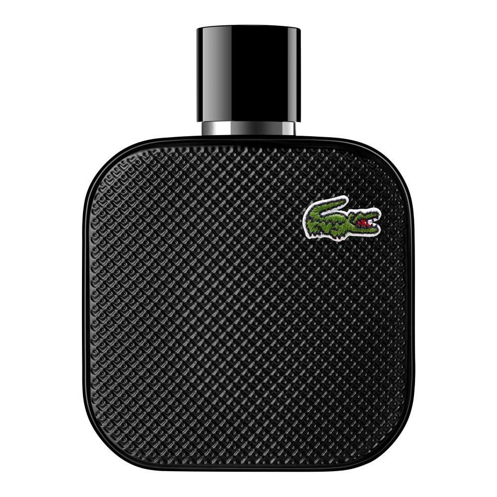 Frasco oficial do perfume LACOSTE L12.12 NOIR MEN EDT 50ML