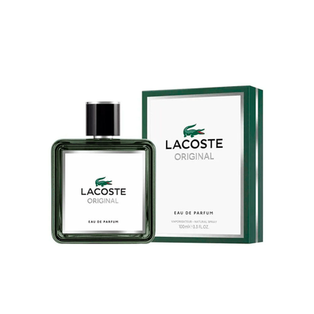 Frasco oficial do perfume LACOSTE ORIGINAL MEN EDP 100ML
