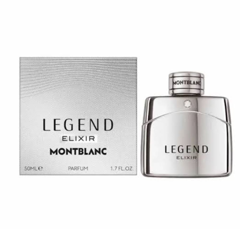 Frasco oficial do perfume MB LEGEND ELIXIR PARFUM 50ML