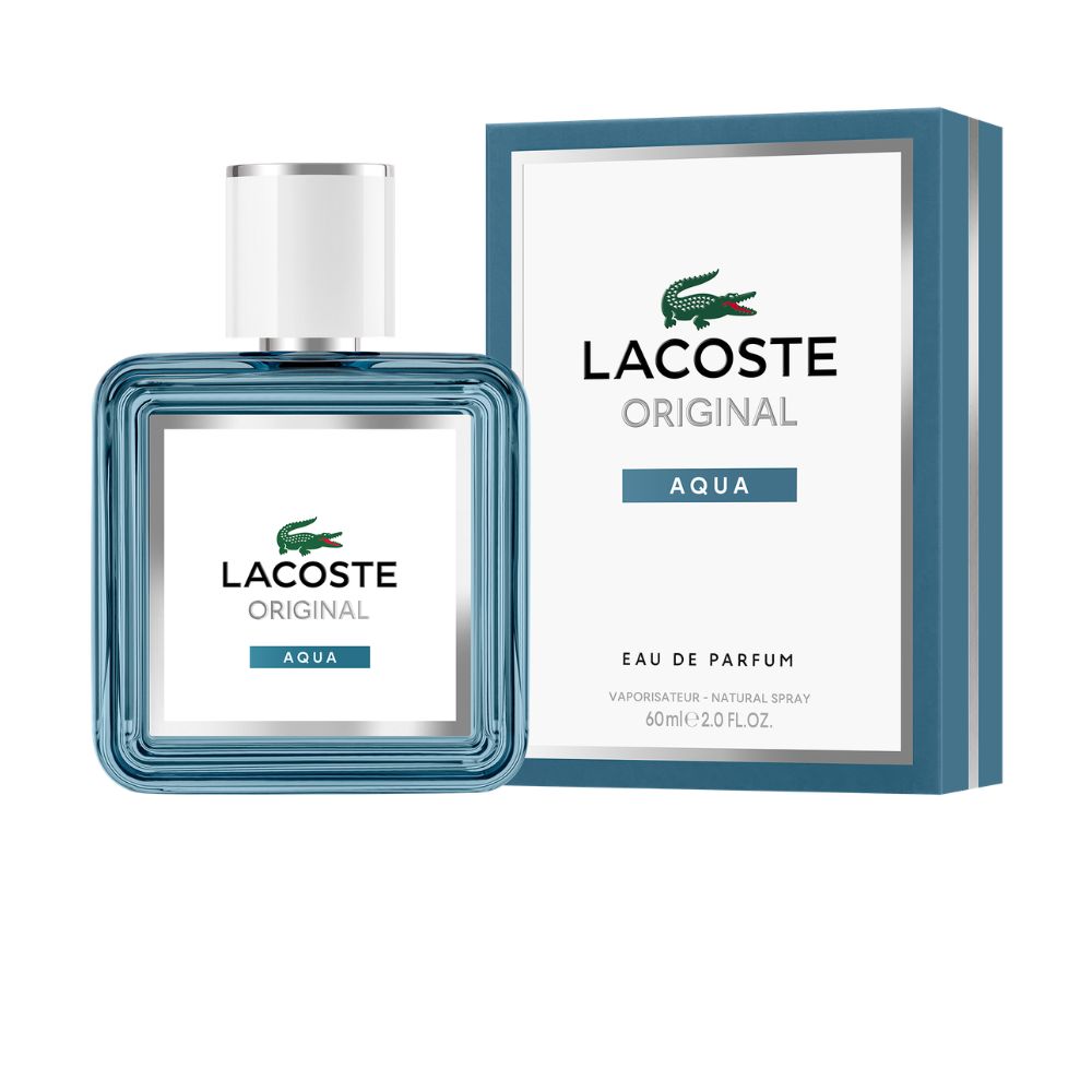 Frasco oficial do perfume LACOSTE ORIGINAL AQUA EDP 60ML
