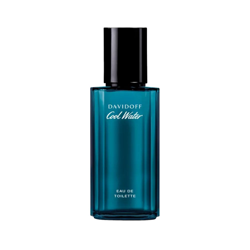 Frasco oficial do perfume DAVIDOFF COOL WATER MAN EDT 40ML