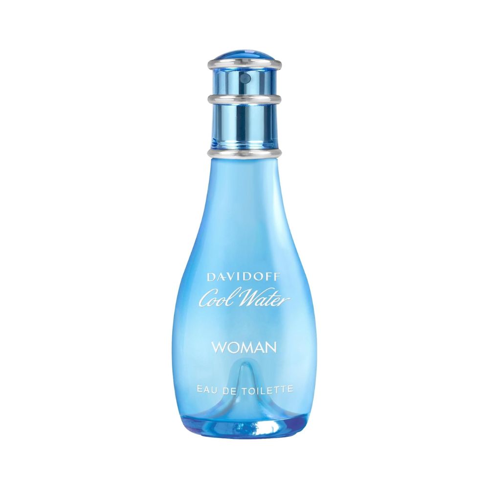 Frasco oficial do perfume DAVIDOFF COOL WATER WOMAN EDT 30ML