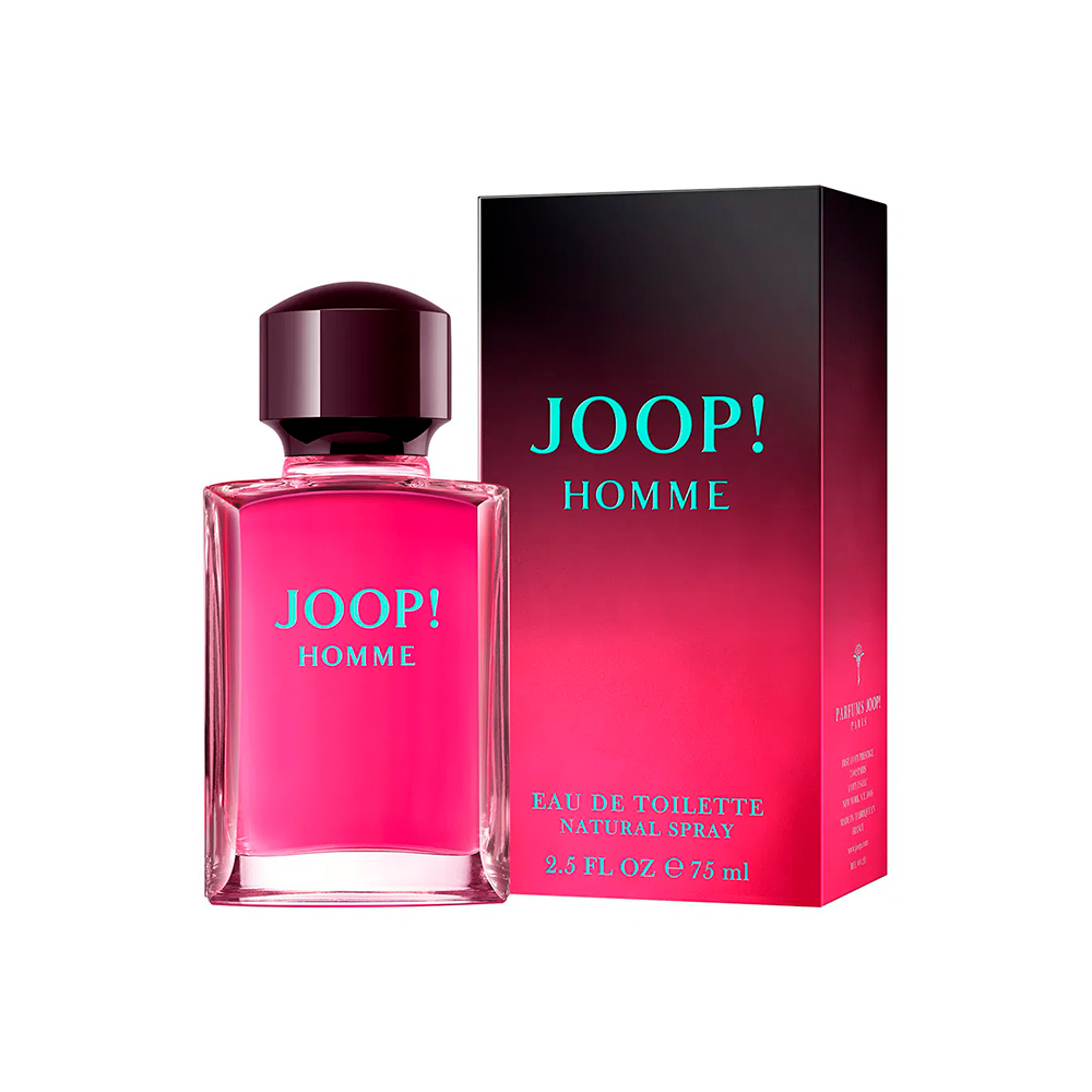 Frasco oficial do perfume JOOP HOMME EDT 75ML