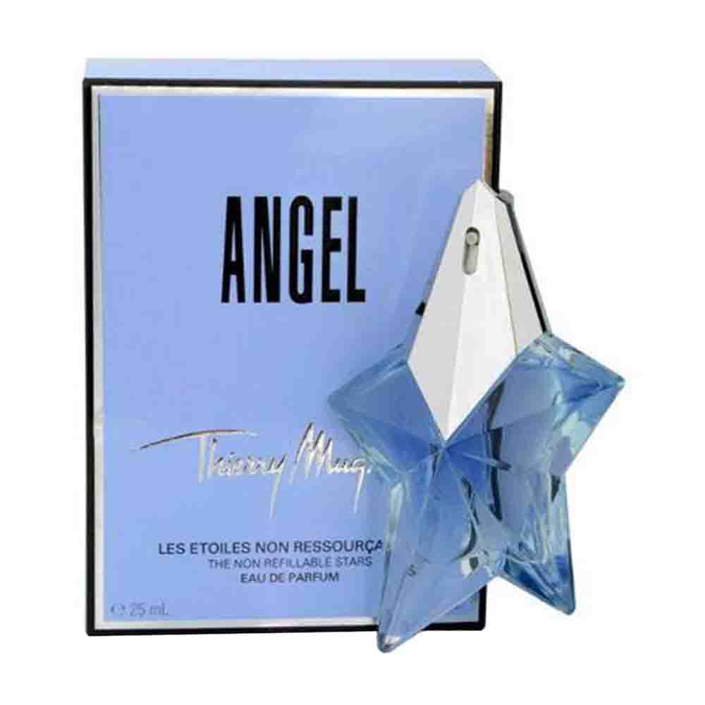 Frasco oficial do perfume MUGLER ANGEL EDP 25ML