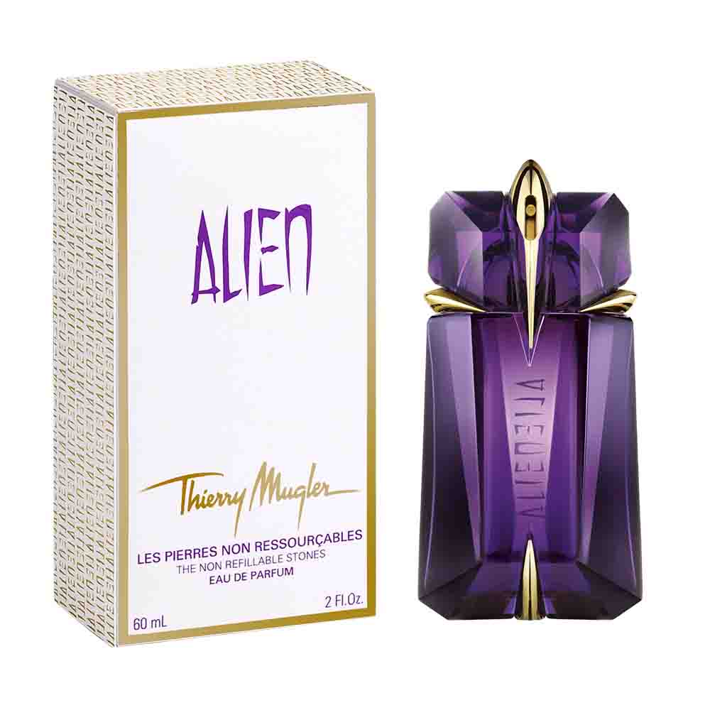 Frasco oficial do perfume MUGLER ALIEN EDP 60ML