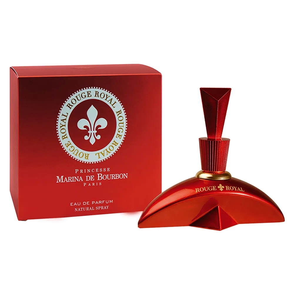Frasco oficial do perfume MB ROUGE ROYAL POUR FEMME EDP 30ML