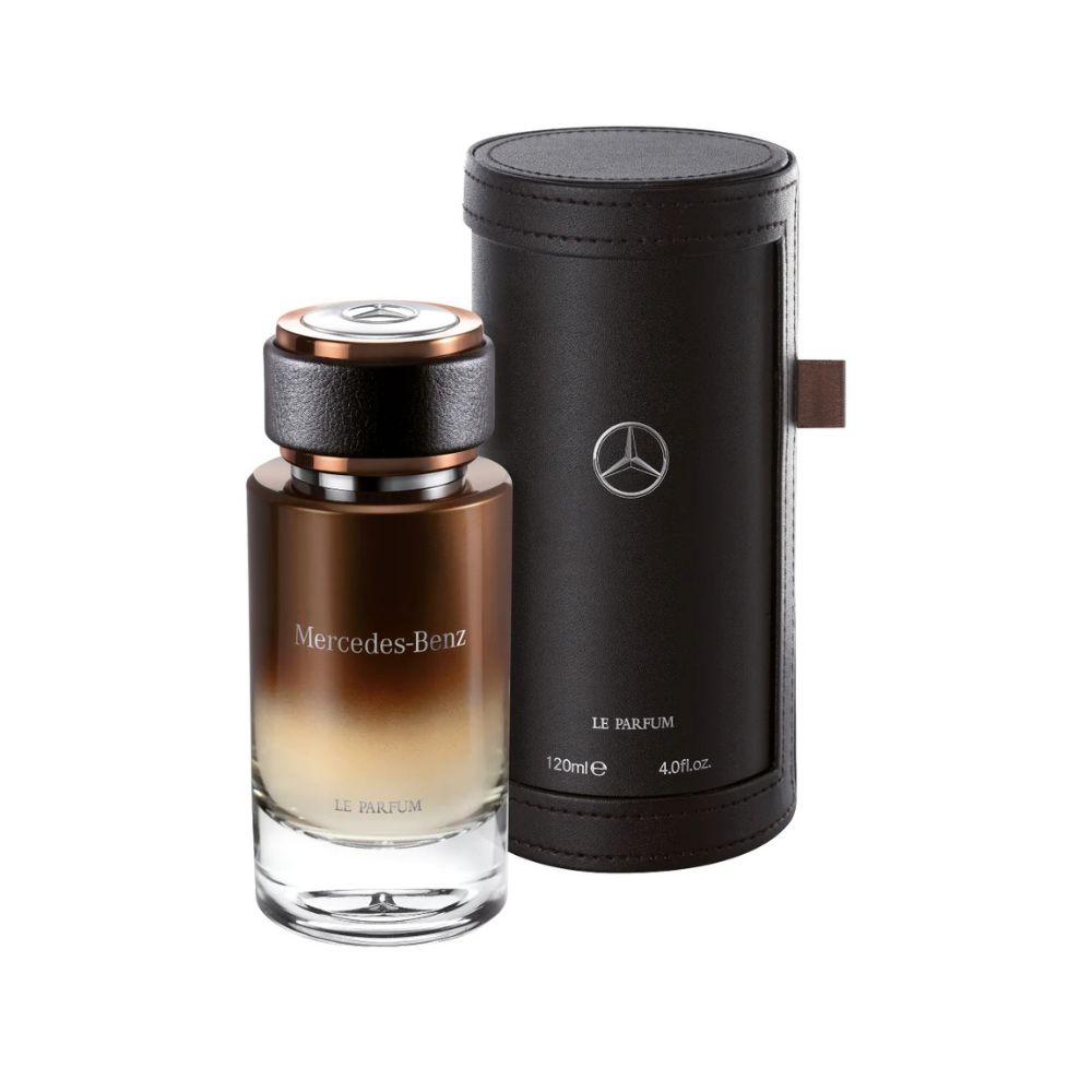 Frasco oficial do perfume MERCEDES BENZ FOR MEN LE PARFUM 120ML