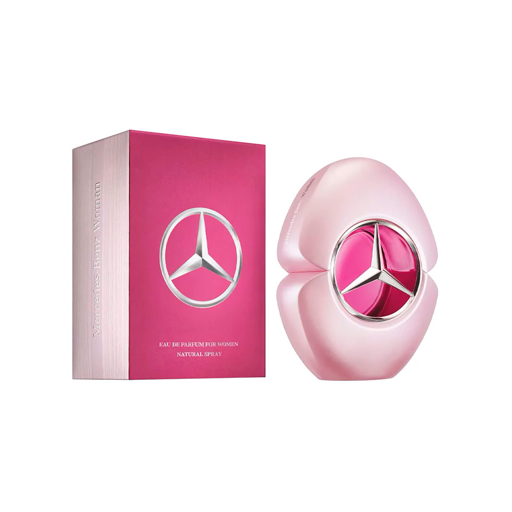 Frasco oficial do perfume MERCEDES BENZ WOMAN EDP 60ML