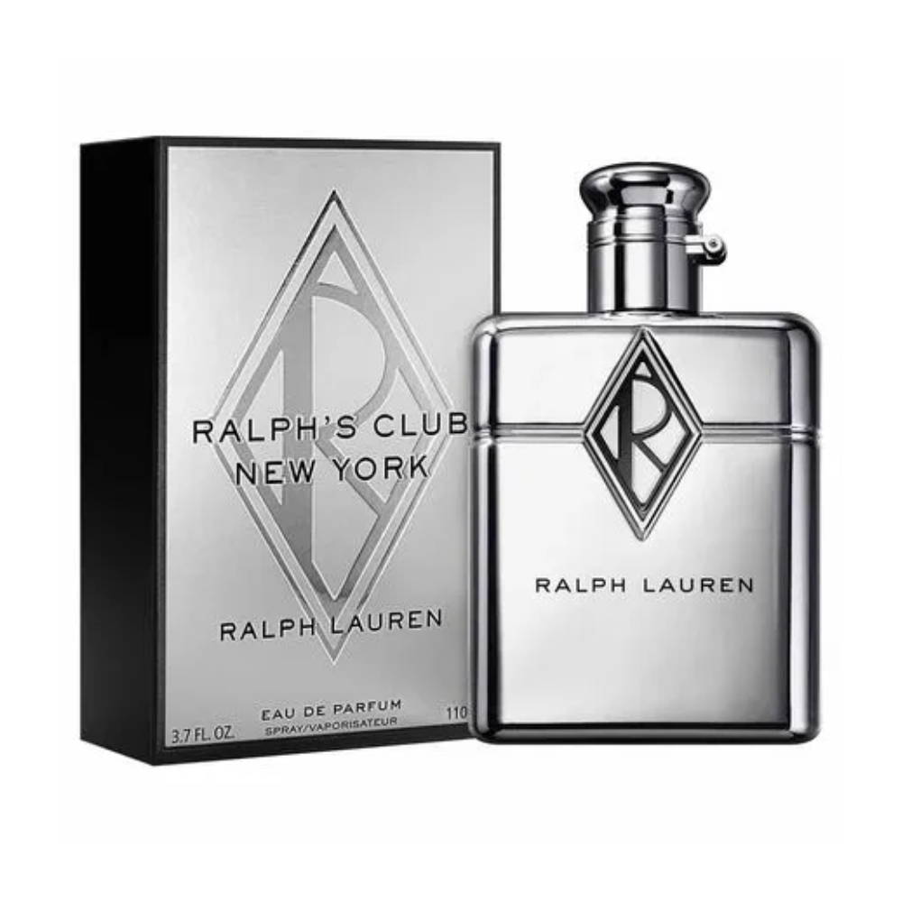 Frasco oficial do perfume RL RALPHS CLUB NEW YORK EDP 110ML