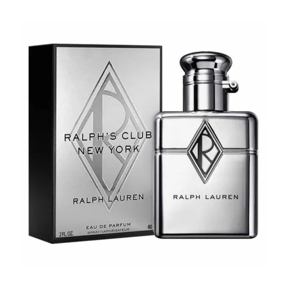 Frasco oficial do perfume RL RALPHS CLUB NEW YORK EDP 60ML