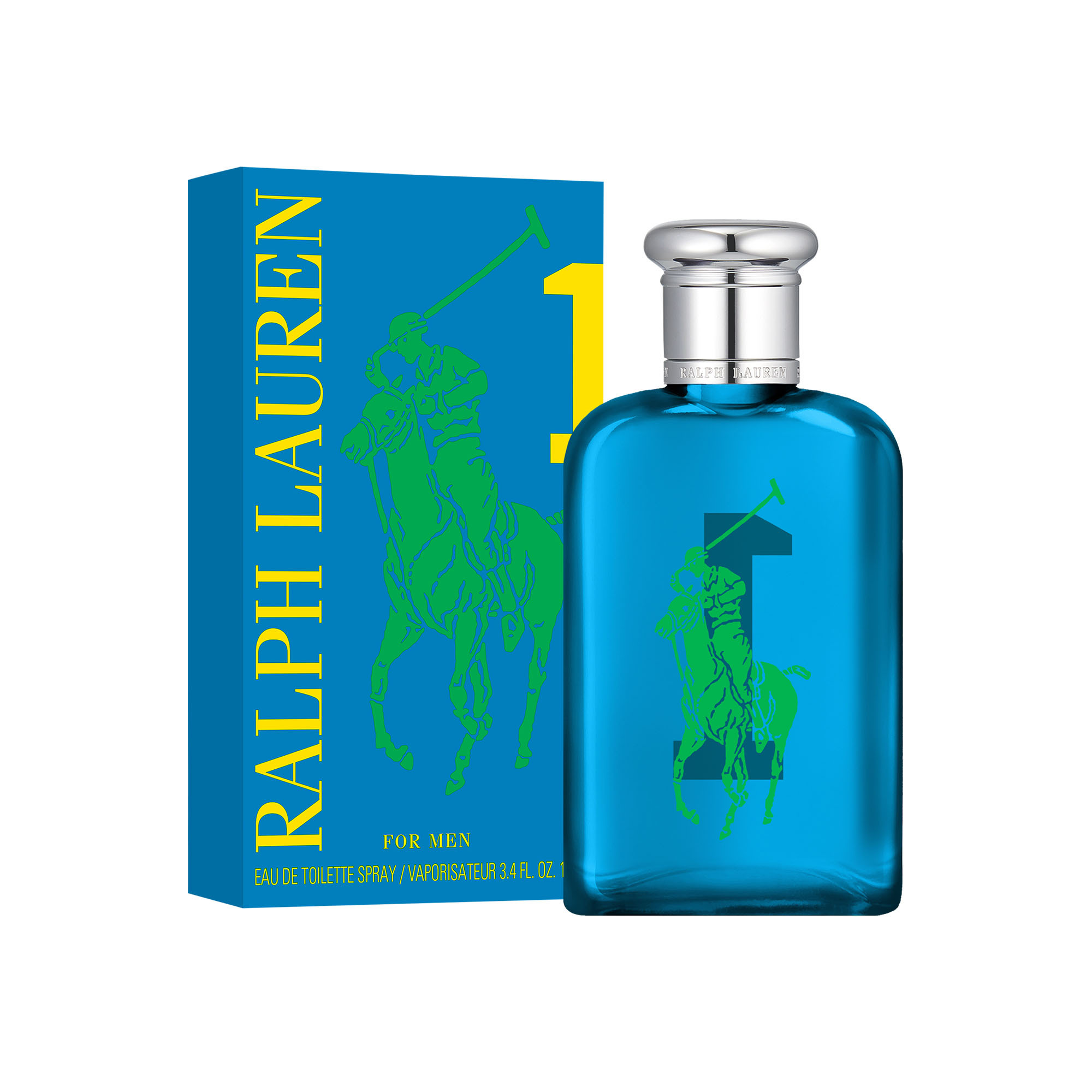Frasco oficial do perfume RL BIG PONY BLUE EDT 100ML