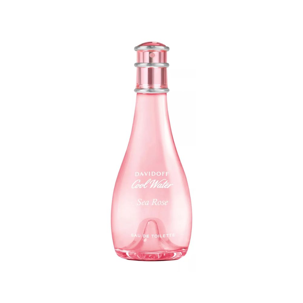Frasco oficial do perfume *DAVIDOFF COOL WATER SEA ROSE EDT 100ML