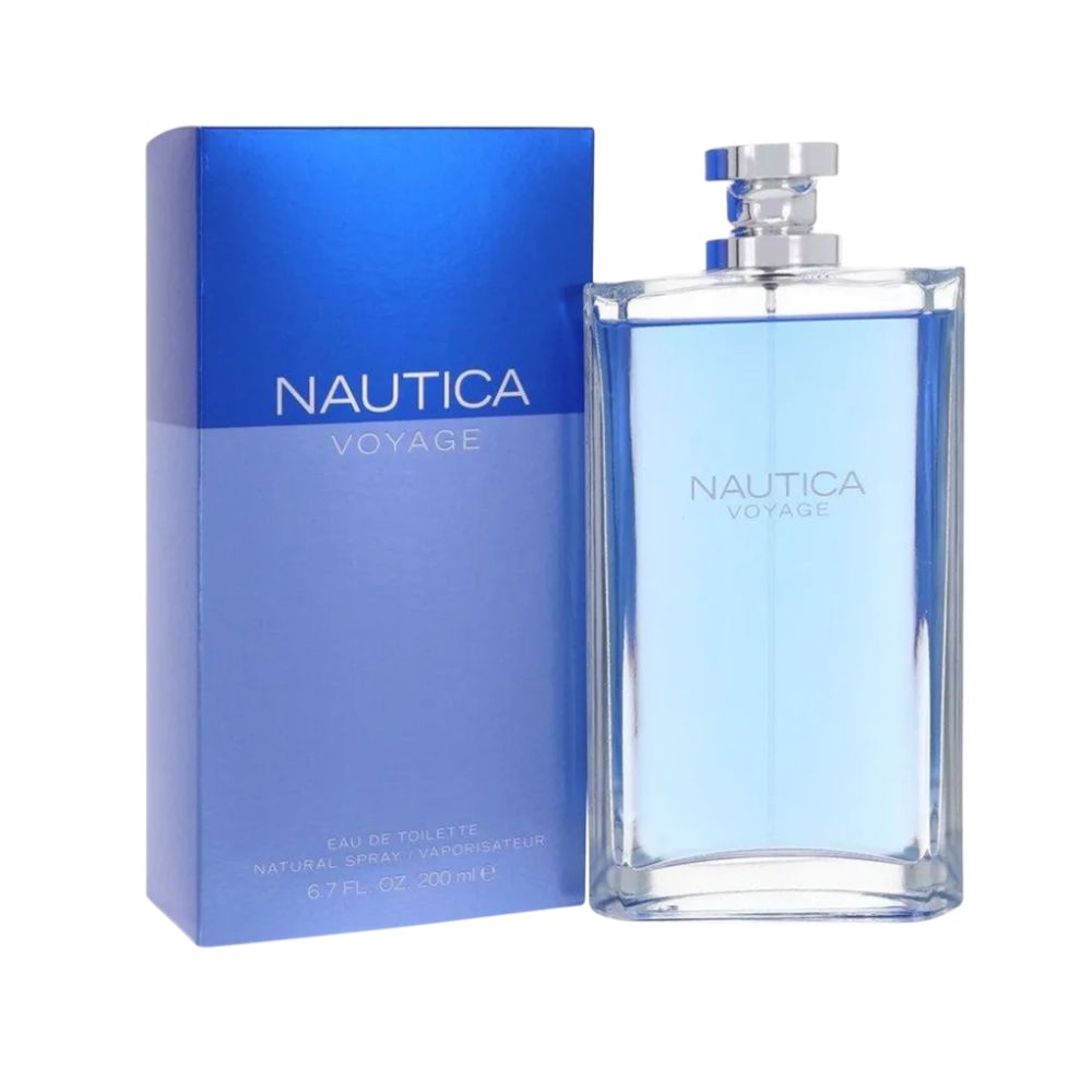 Frasco oficial do perfume NAUTICA VOYAGE EDT 200ML