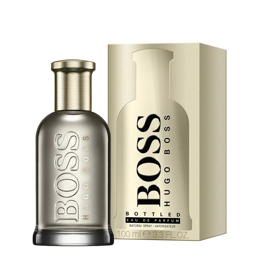 Frasco oficial do perfume HB BOSS BOTTLED EDP 100ML
