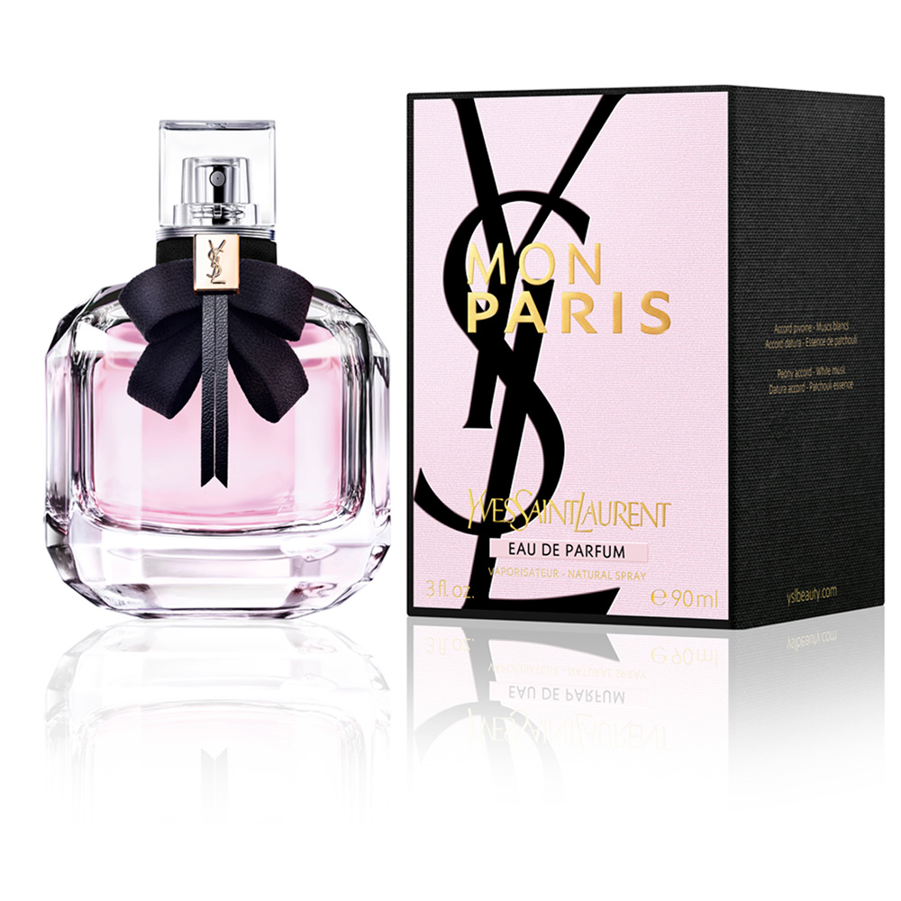 Frasco oficial do perfume YSL MON PARIS WOMAN EDP 30ML