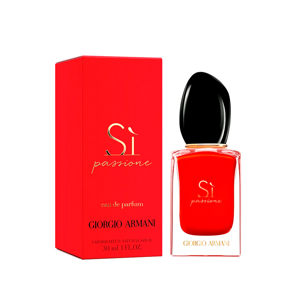 Frasco oficial do perfume GA SI PASSIONE EDP 30ML