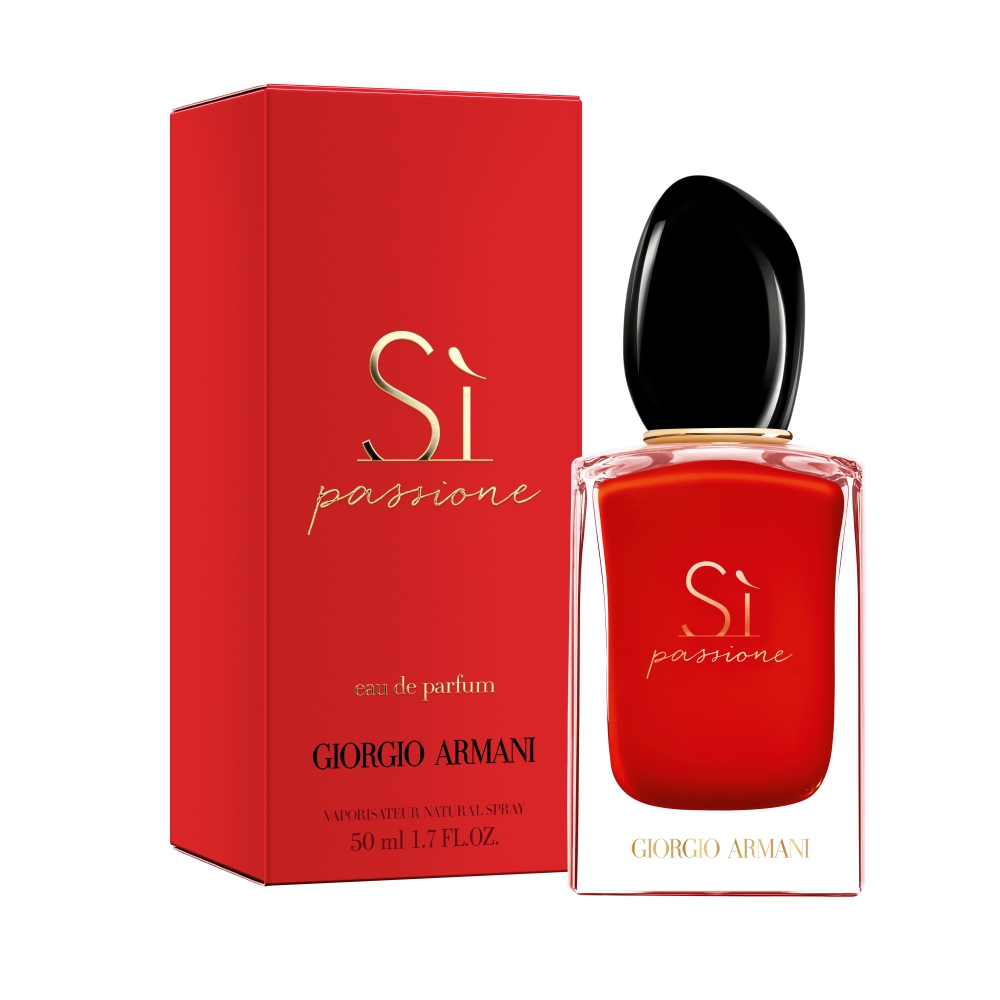 Frasco oficial do perfume GA SI PASSIONE EDP 50ML