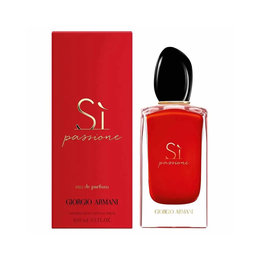 Frasco oficial do perfume GA SI PASSIONE EDP 100ML
