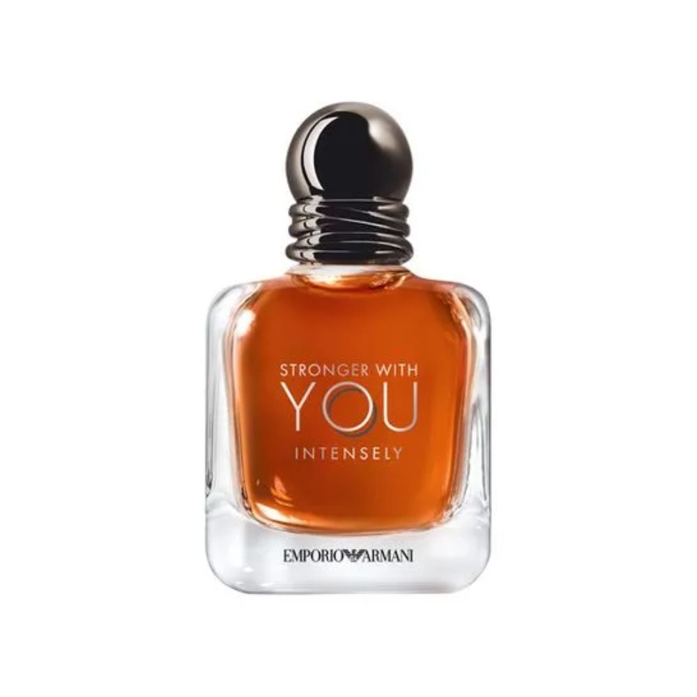 Frasco oficial do perfume GA STRONGER WITH YOU INTENSELY EDP 50ML
