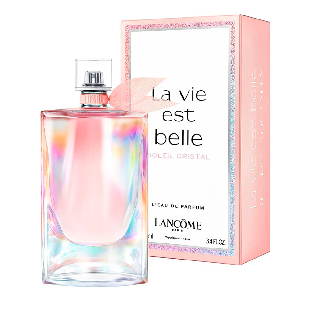Frasco oficial do perfume LA VIE EST BELLE L EAU DE SOLEIL CRISTAL EDP 50ML