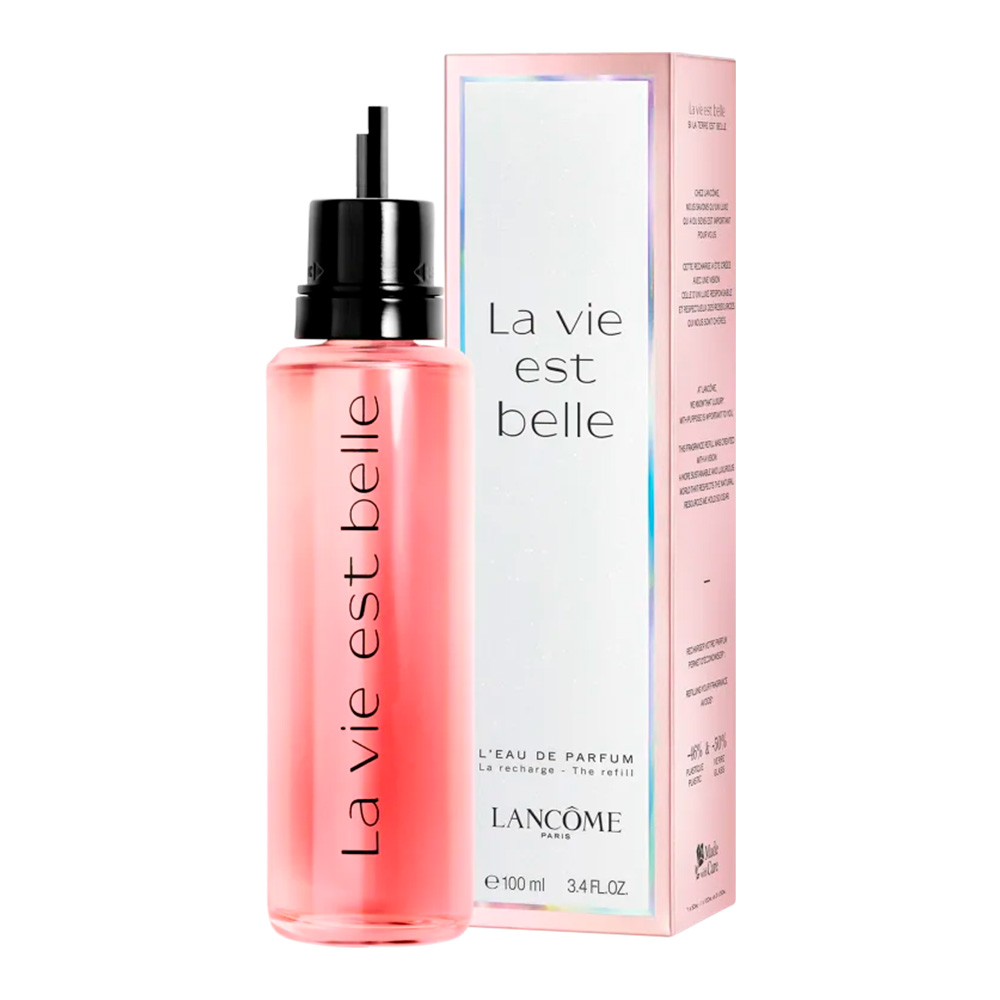 Frasco oficial do perfume LA VIE EST BELLE REFIL EDP 100ML