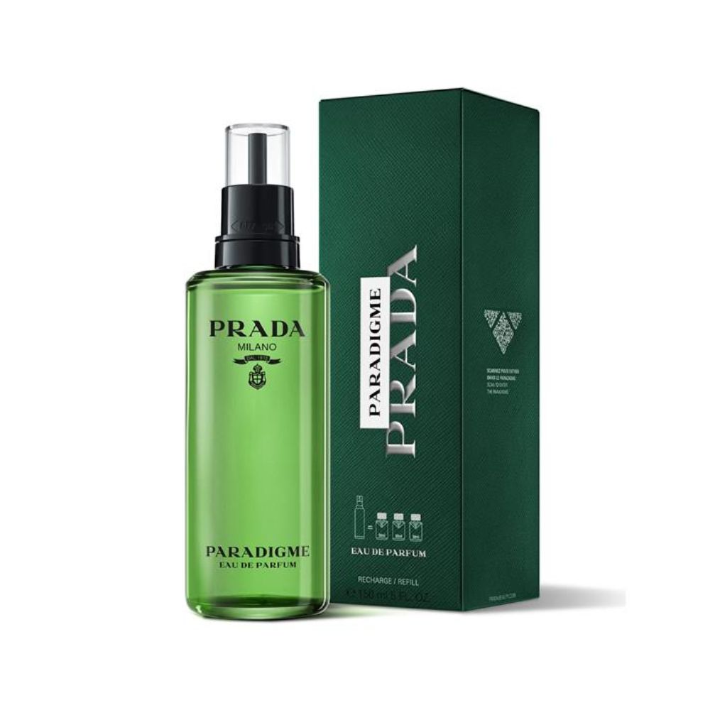 Frasco oficial do perfume PRADA PARADIGME REFIL EDP 150ML