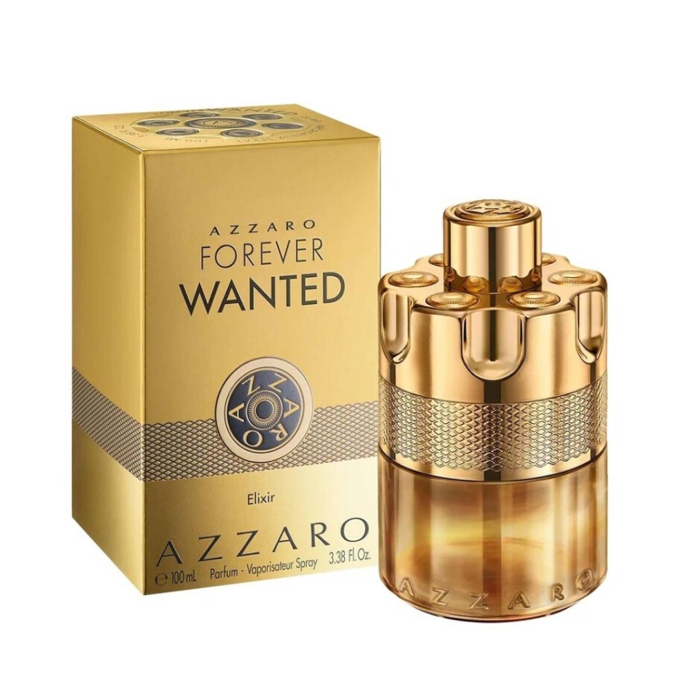 Frasco oficial do perfume AZZARO FOREVER WANTED ELIXIR 100ML