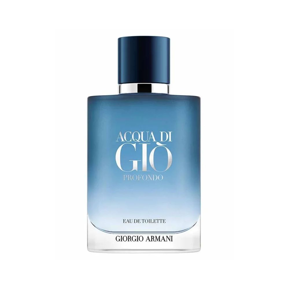 Frasco oficial do perfume GA ACQUA DI GIO PROFONDO EDT 100ML