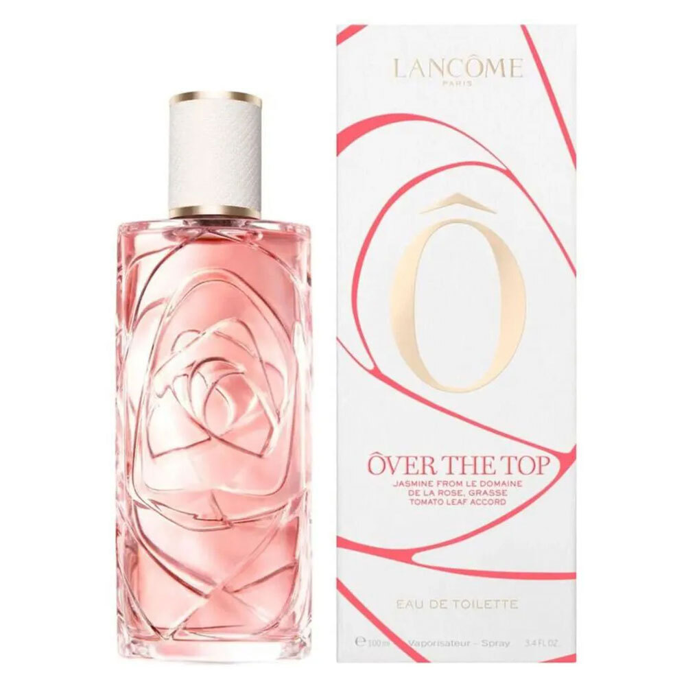 Frasco oficial do perfume OVER THE TOP EDT 100ML