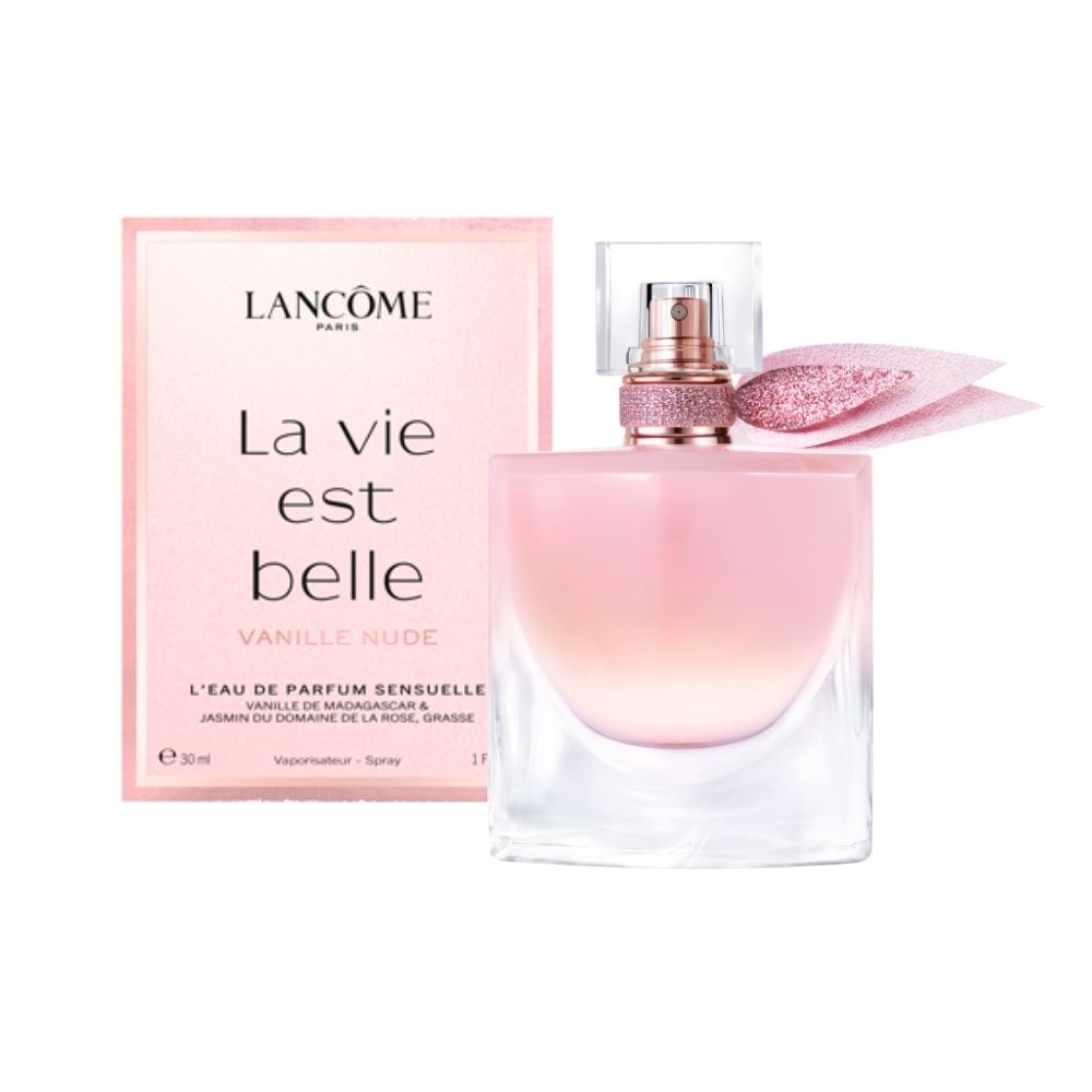 Frasco oficial do perfume LA VIE EST BELLE VANILLE NUDE EDP 30ML