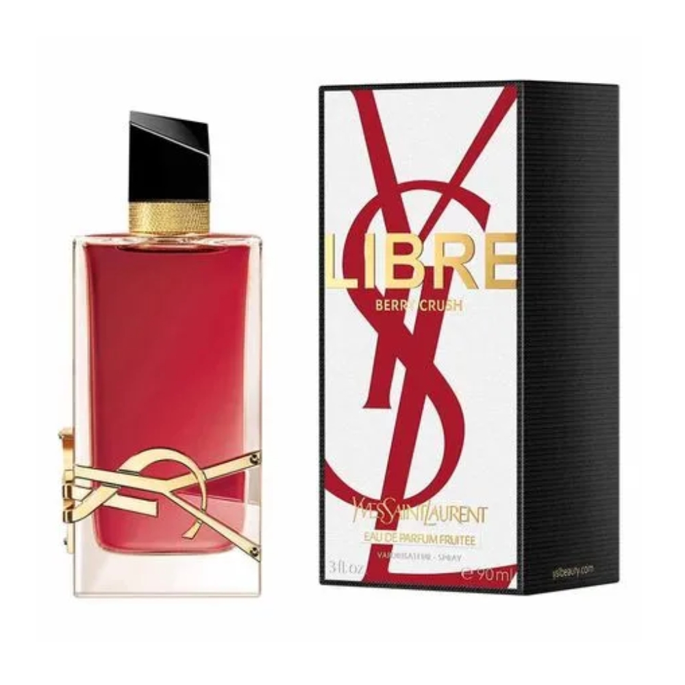 Frasco oficial do perfume YSL LIBRE BERRY CRUSH EDP 90ML