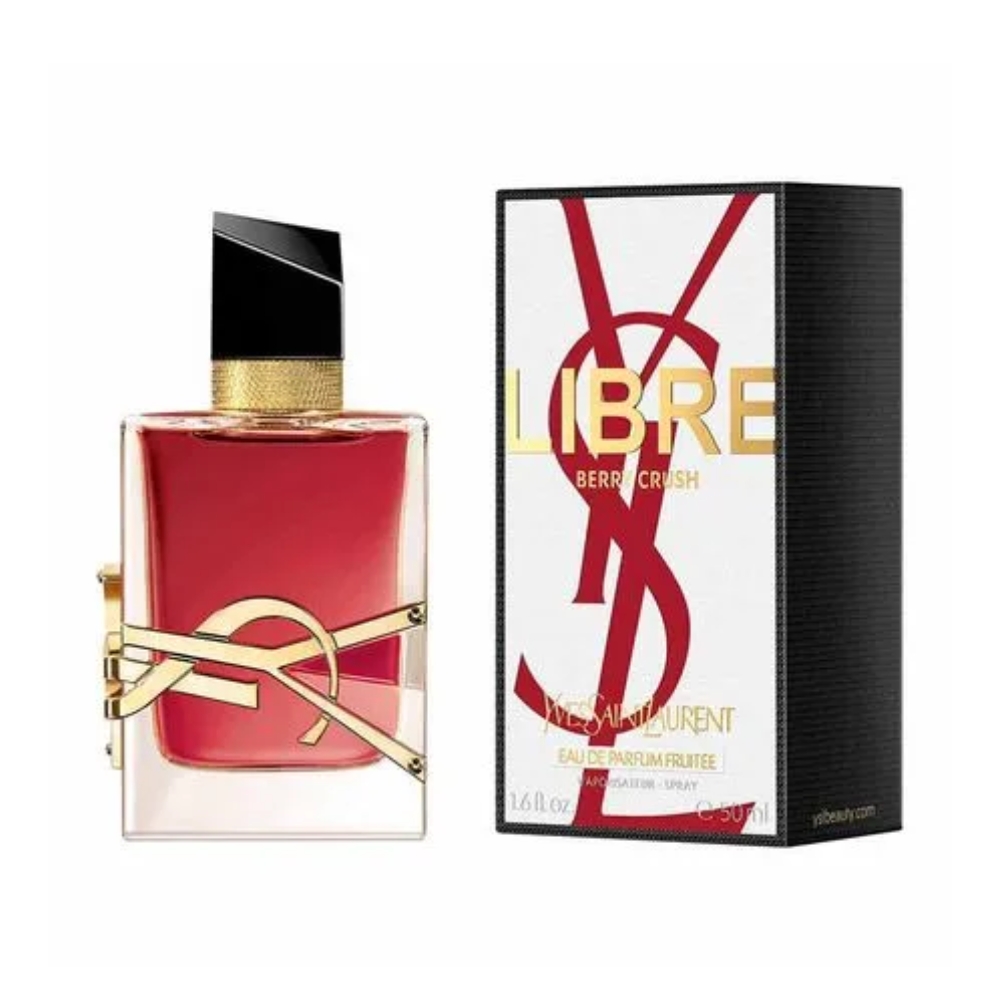 Frasco oficial do perfume YSL LIBRE BERRY CRUSH EDP 50ML