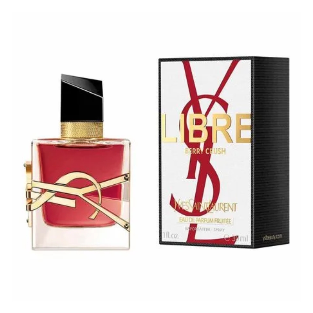 Frasco oficial do perfume YSL LIBRE BERRY CRUSH EDP 30ML