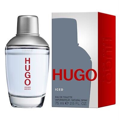 Frasco oficial do perfume *HB BOSS ICED EDT 75ML