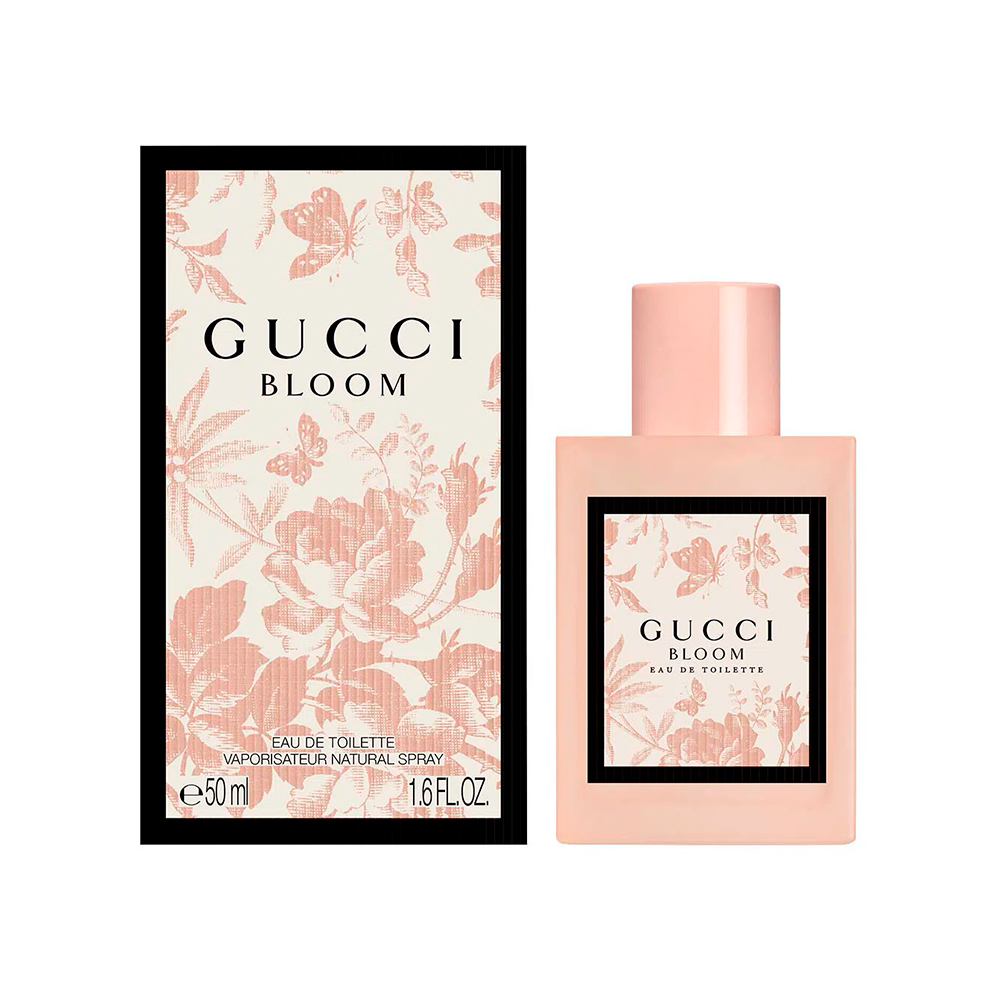 Frasco oficial do perfume GUCCI BLOOM EDT 50ML