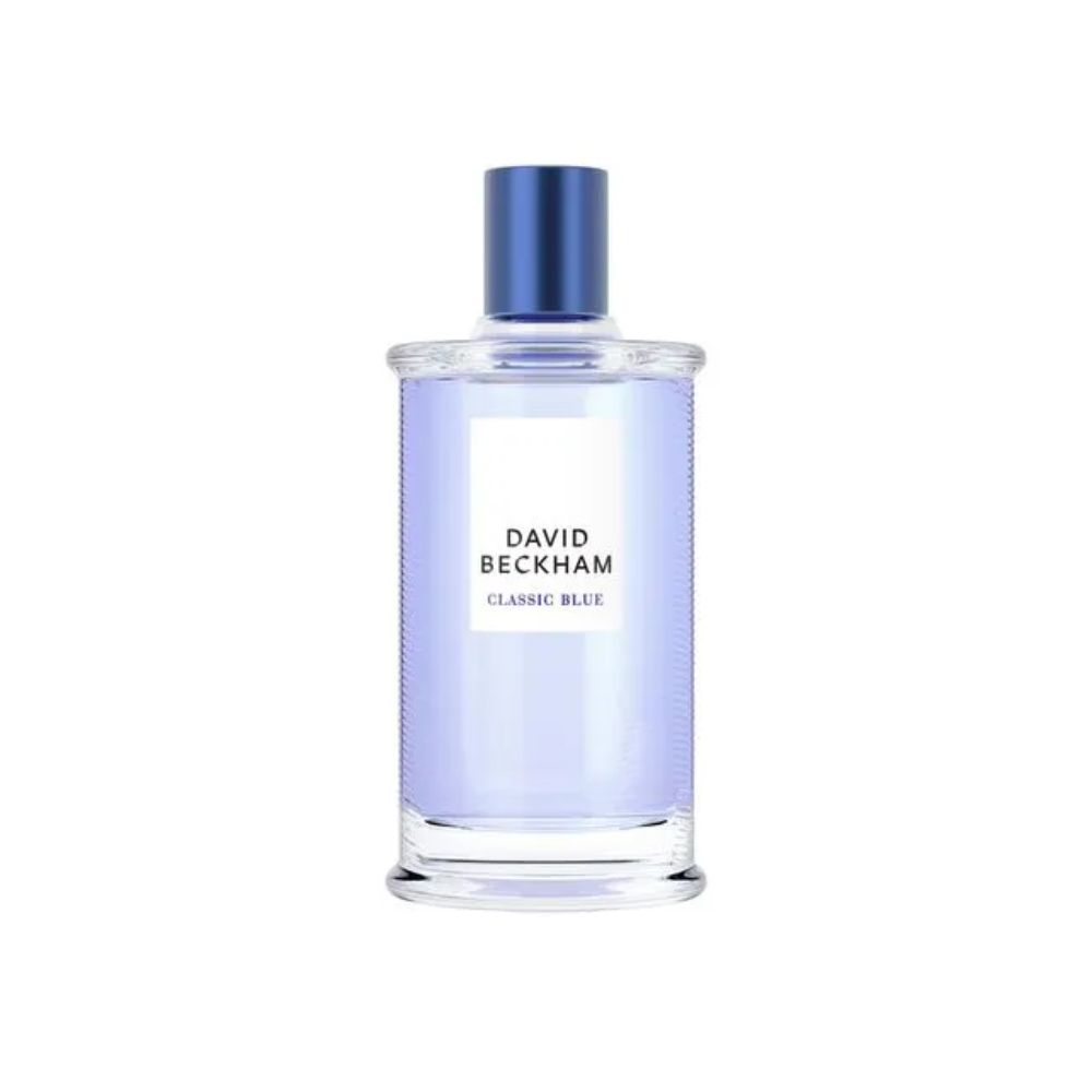 Frasco oficial do perfume DAVID BECKHAM CLASSIC BLUE EDT 100ML