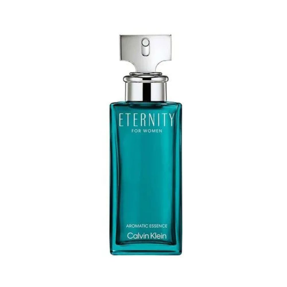 Frasco oficial do perfume CK ETERNITY WOMAN AROMATIC ESSENCE EDP 100ML