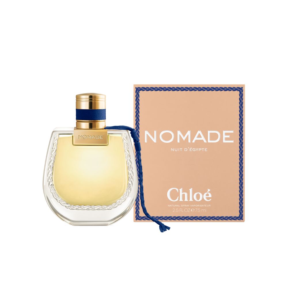 Frasco oficial do perfume CHLOE NOMADE NUIT D EGYPTE EDP 75ML