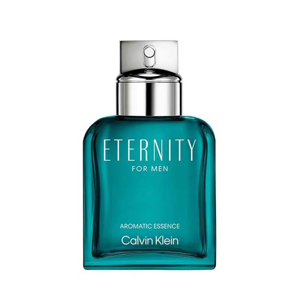 Frasco oficial do perfume CK ETERNITY MEN AROMATIC ESSENCE EDP 100ML