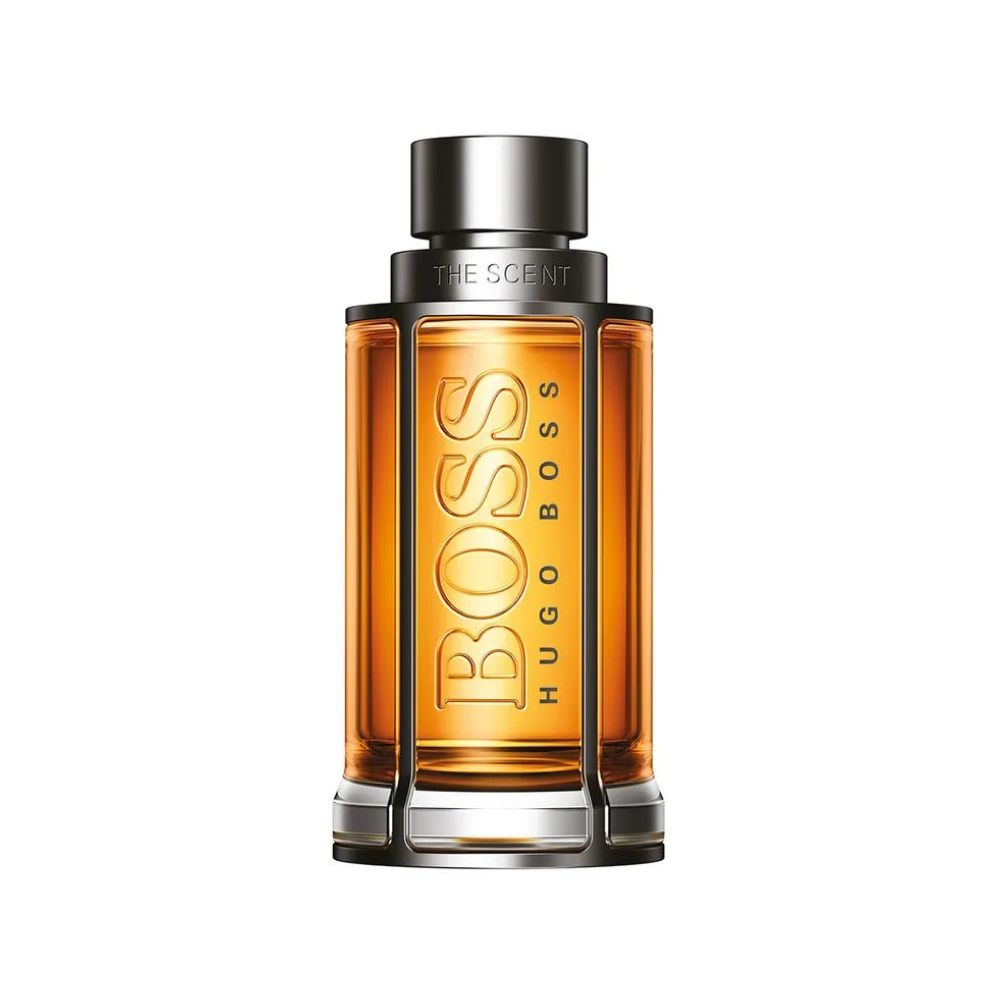 Frasco oficial do perfume HB BOSS THE SCENT FOR MEN EDT 100ML