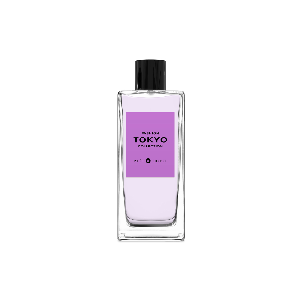 Frasco oficial do perfume PRET A PORTER TOKYO EDP 100ML