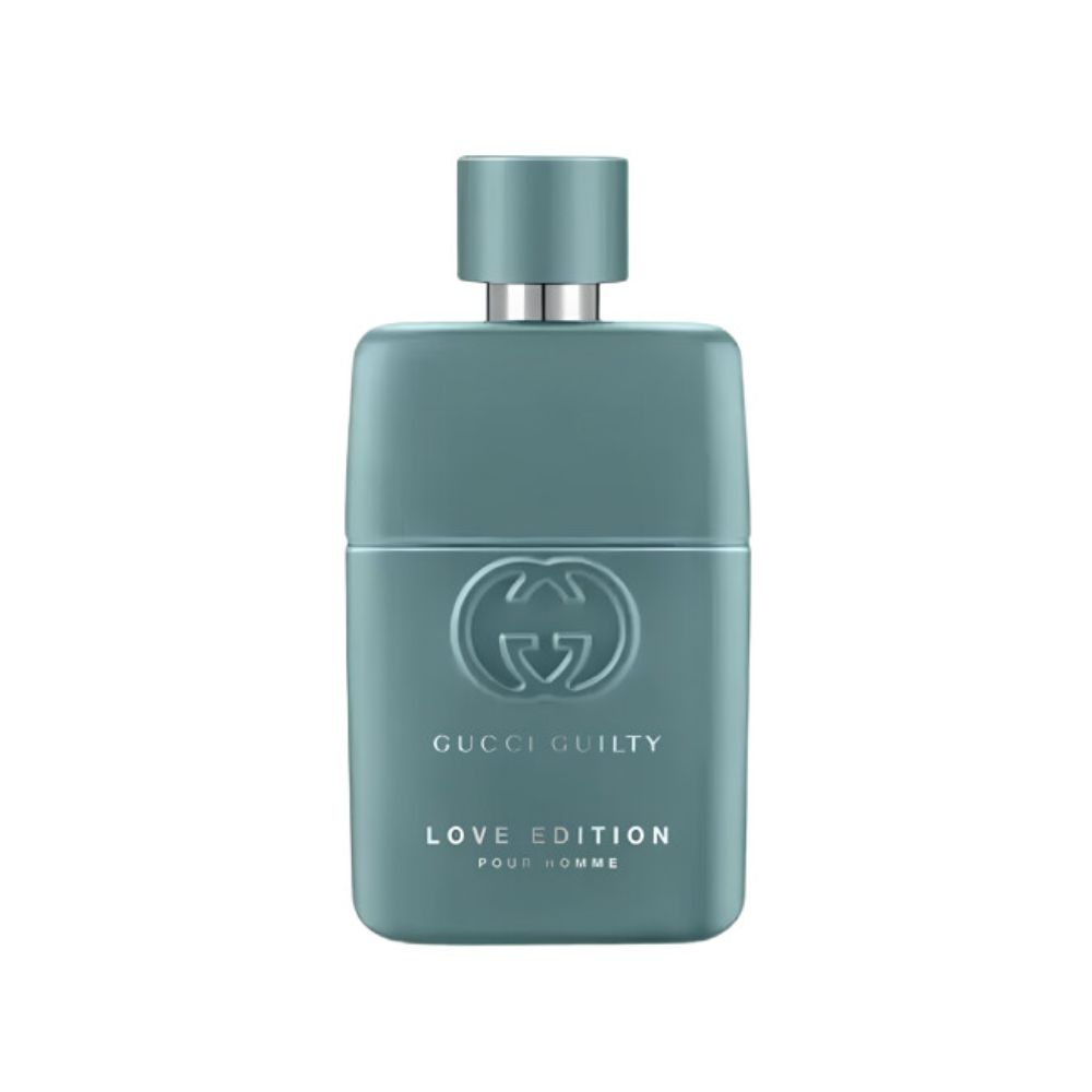 Frasco oficial do perfume GUCCI GUILTY LOVE POUR HOMME EDP 90ML