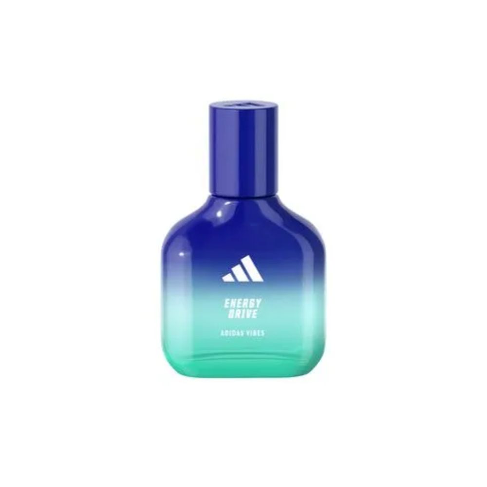 Frasco oficial do perfume ADIDAS VIBES ENERGY DRIVE EDP 30ML