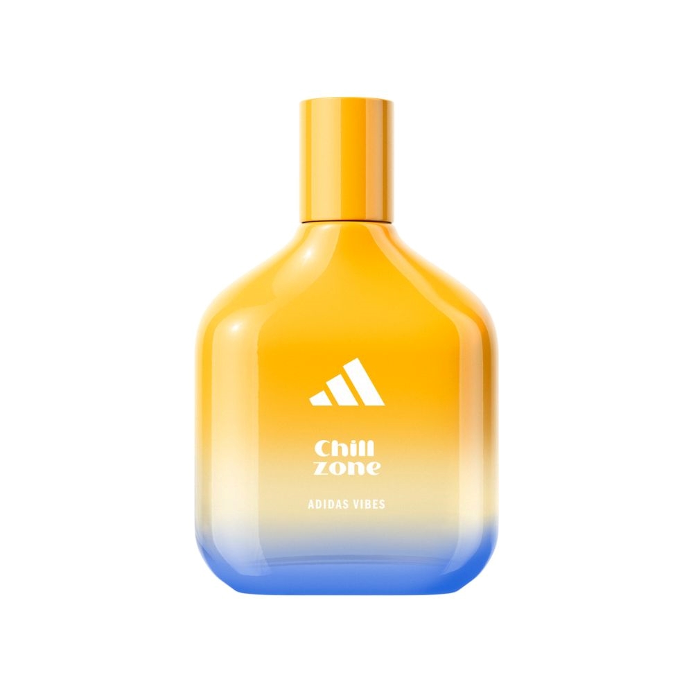 Frasco oficial do perfume ADIDAS VIBES CHILL ZONE EDP 100ML