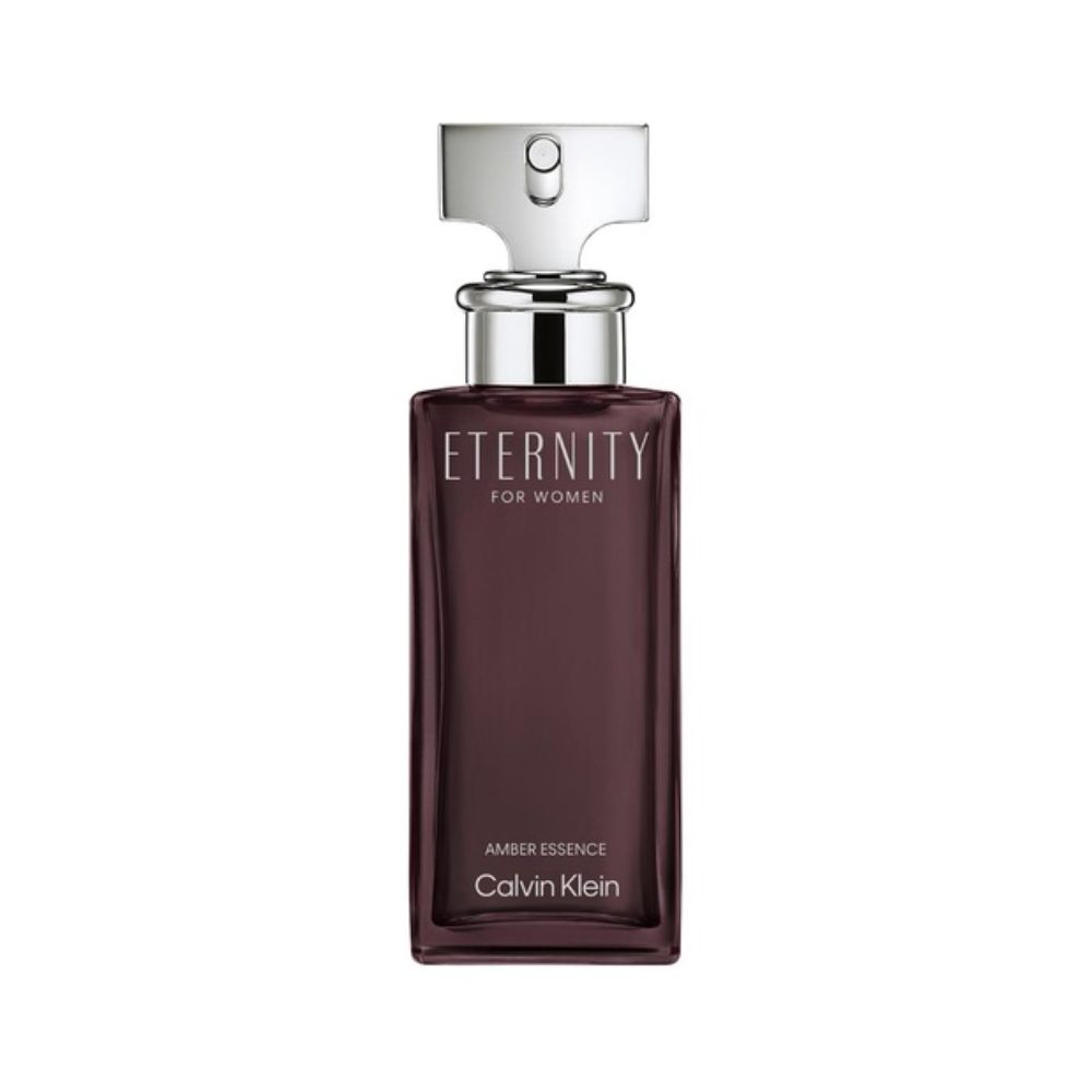 Frasco oficial do perfume CK ETERNITY WOMEN AMBER ESSENCE EDP 50ML
