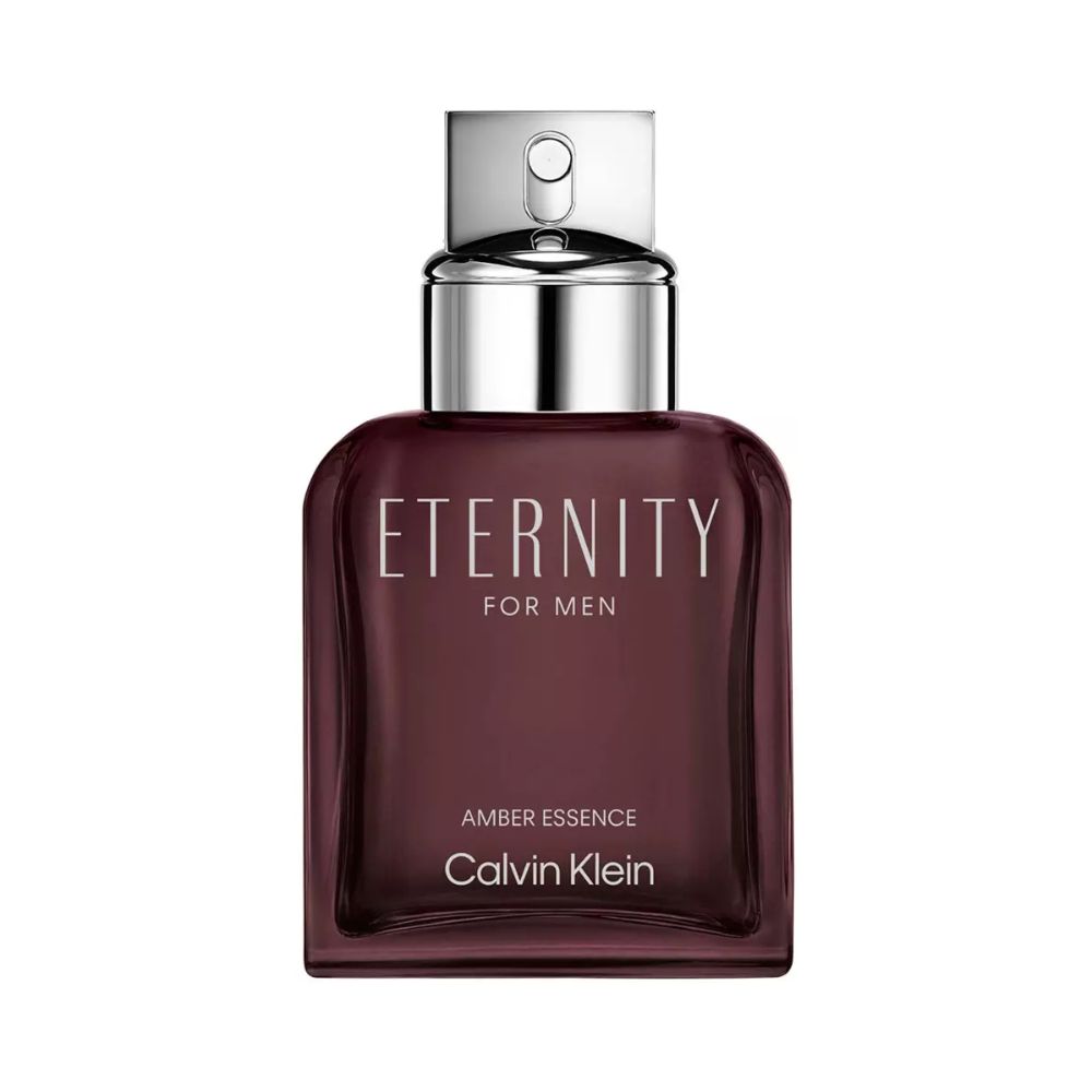 Frasco oficial do perfume CK ETERNITY MEN AMBER ESSENCE EDP 50ML