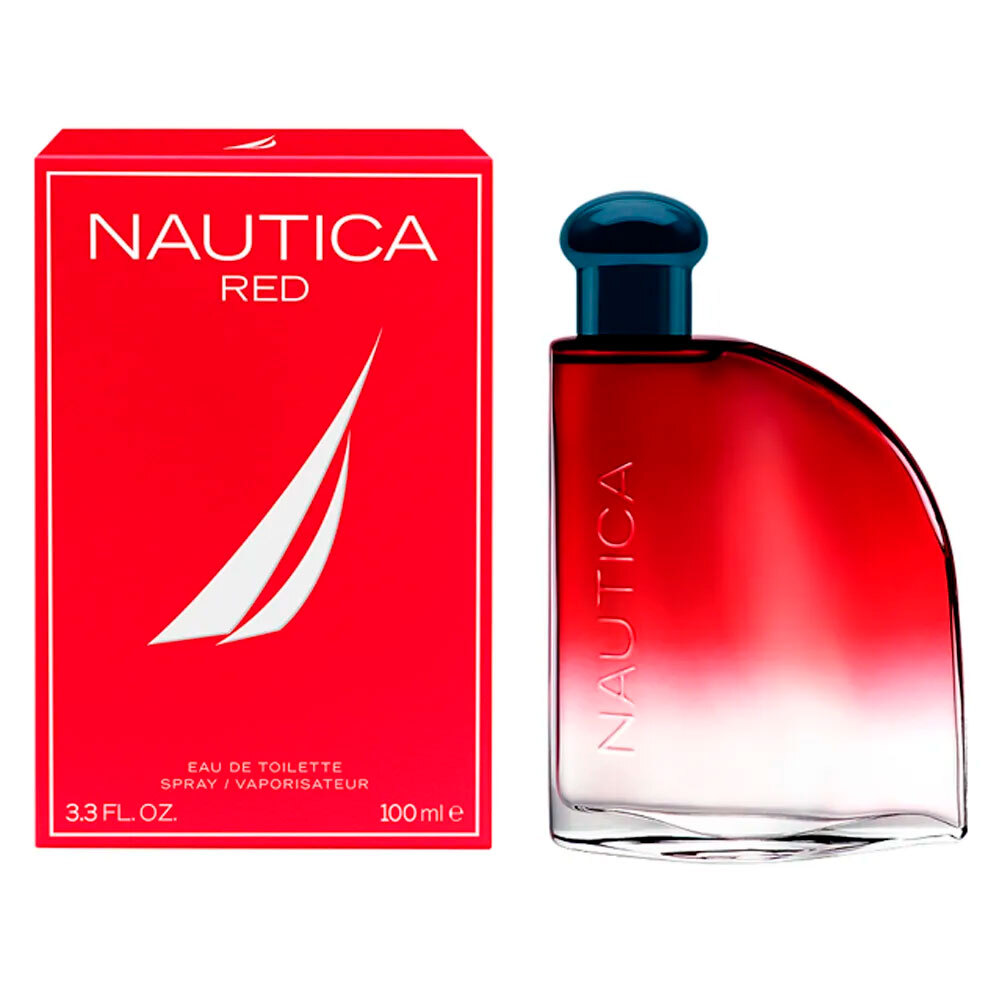 Frasco oficial do perfume NAUTICA RED EDT 100ML