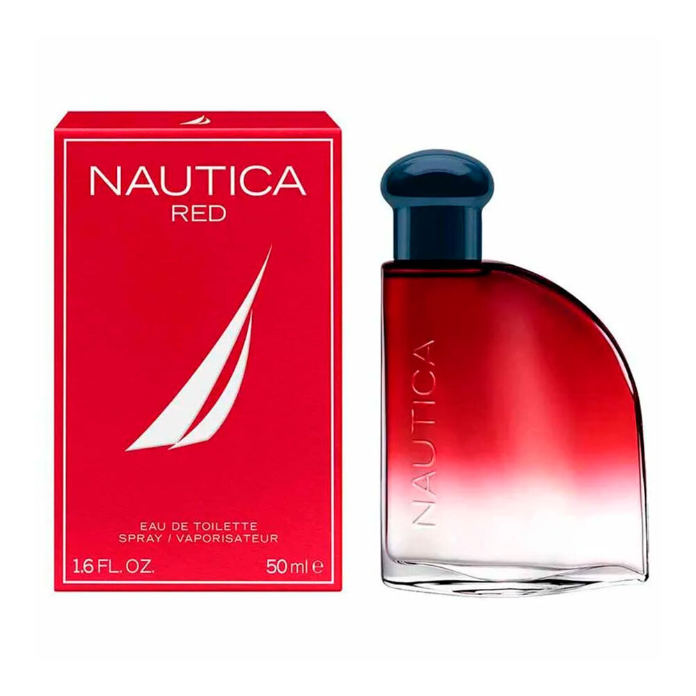 Frasco oficial do perfume NAUTICA RED EDT 50ML