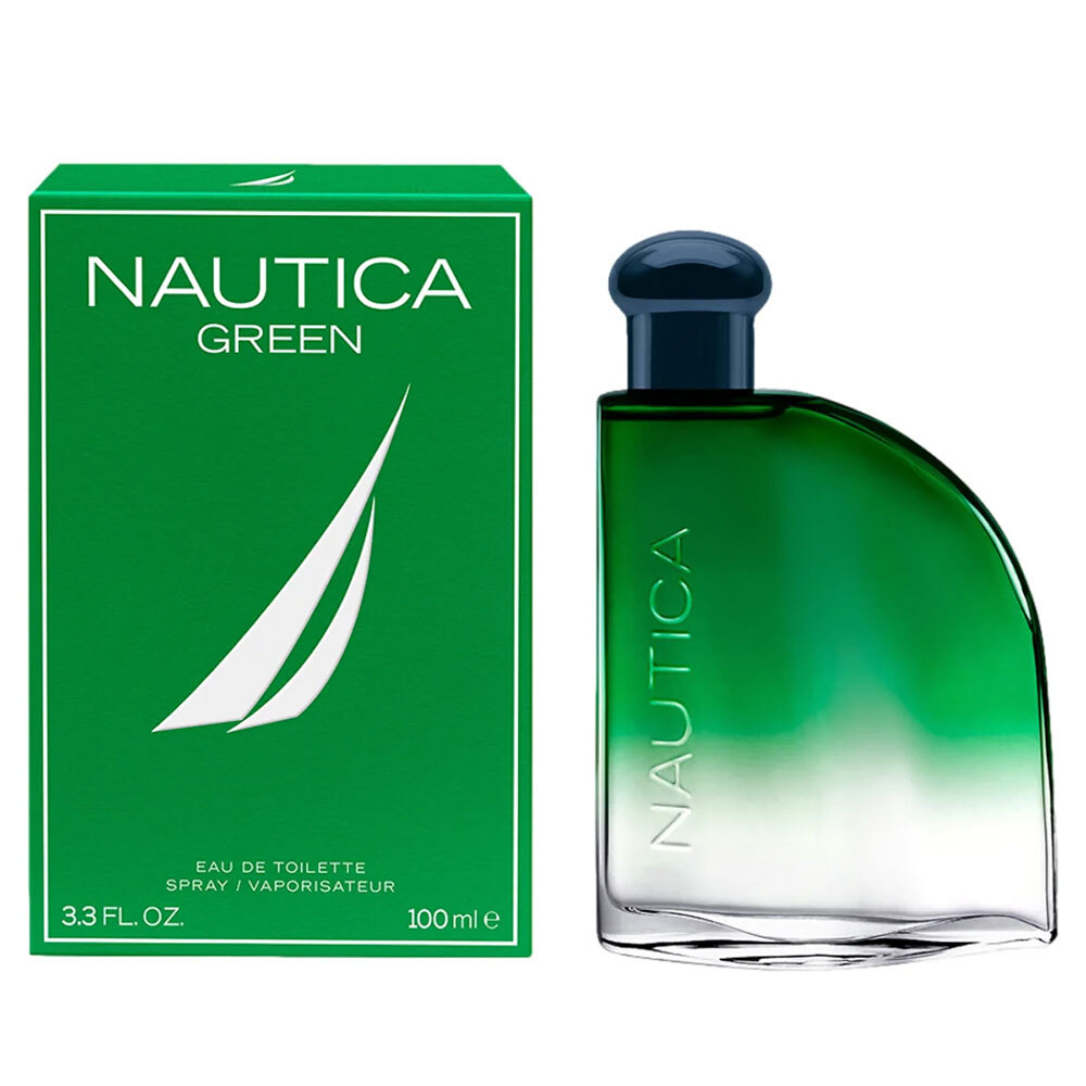Frasco oficial do perfume NAUTICA GREEN EDT 100ML